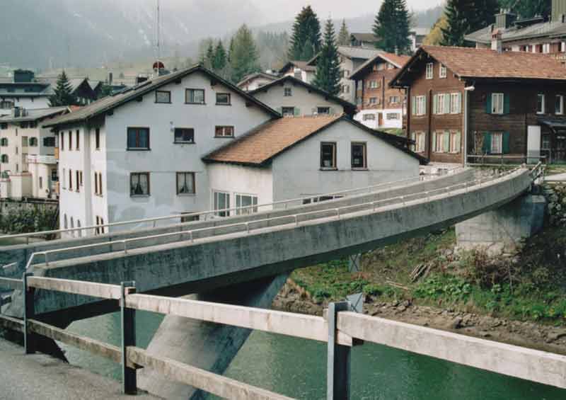Fussgängerbrücke Klosters